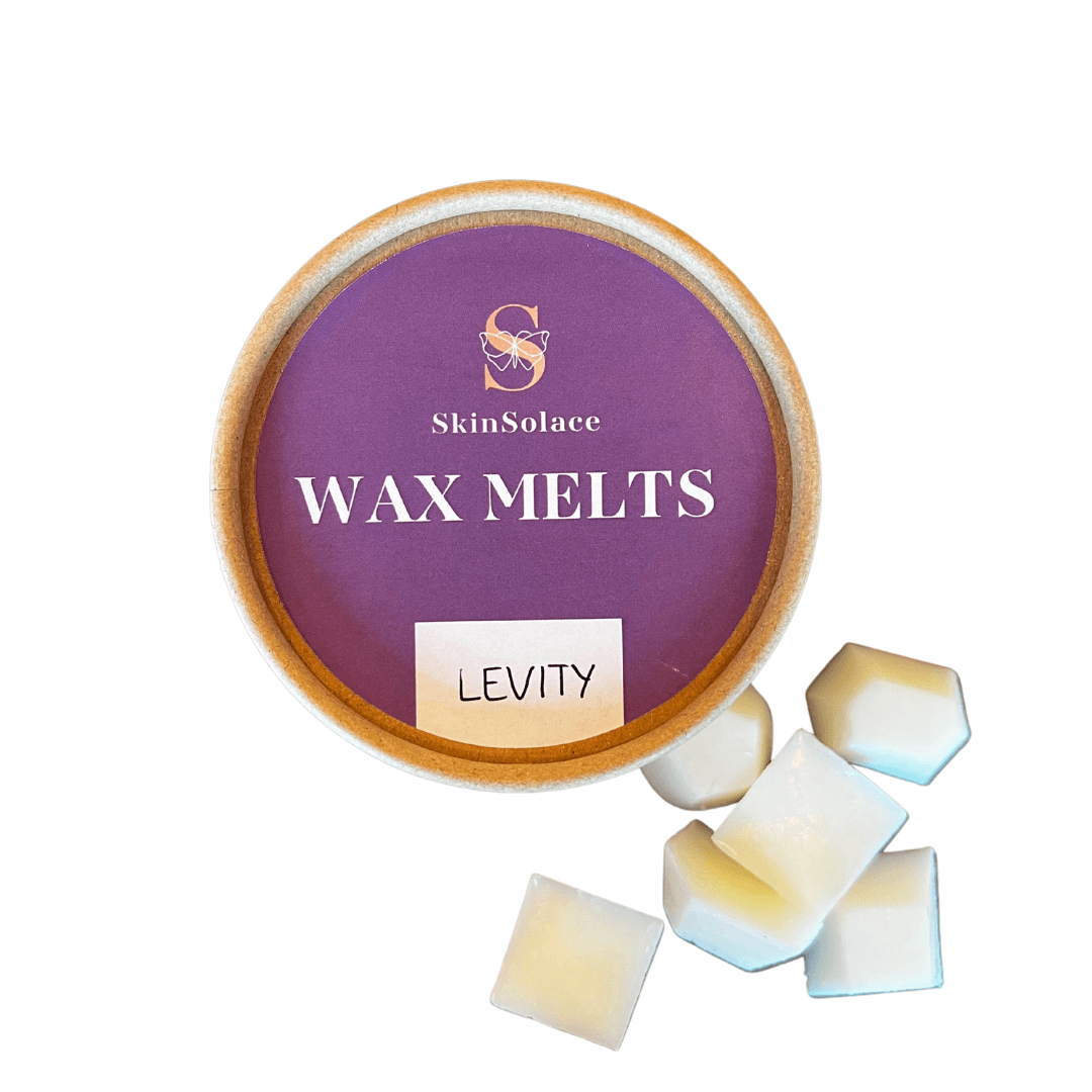 Levity Wax Melts,ClarySageEssentialOilcontainsanestercalledlinalylacetate.Essentially_thispowerfulcompoundworkstoreduceskininflammation_healtheepidermisandsootheskin.